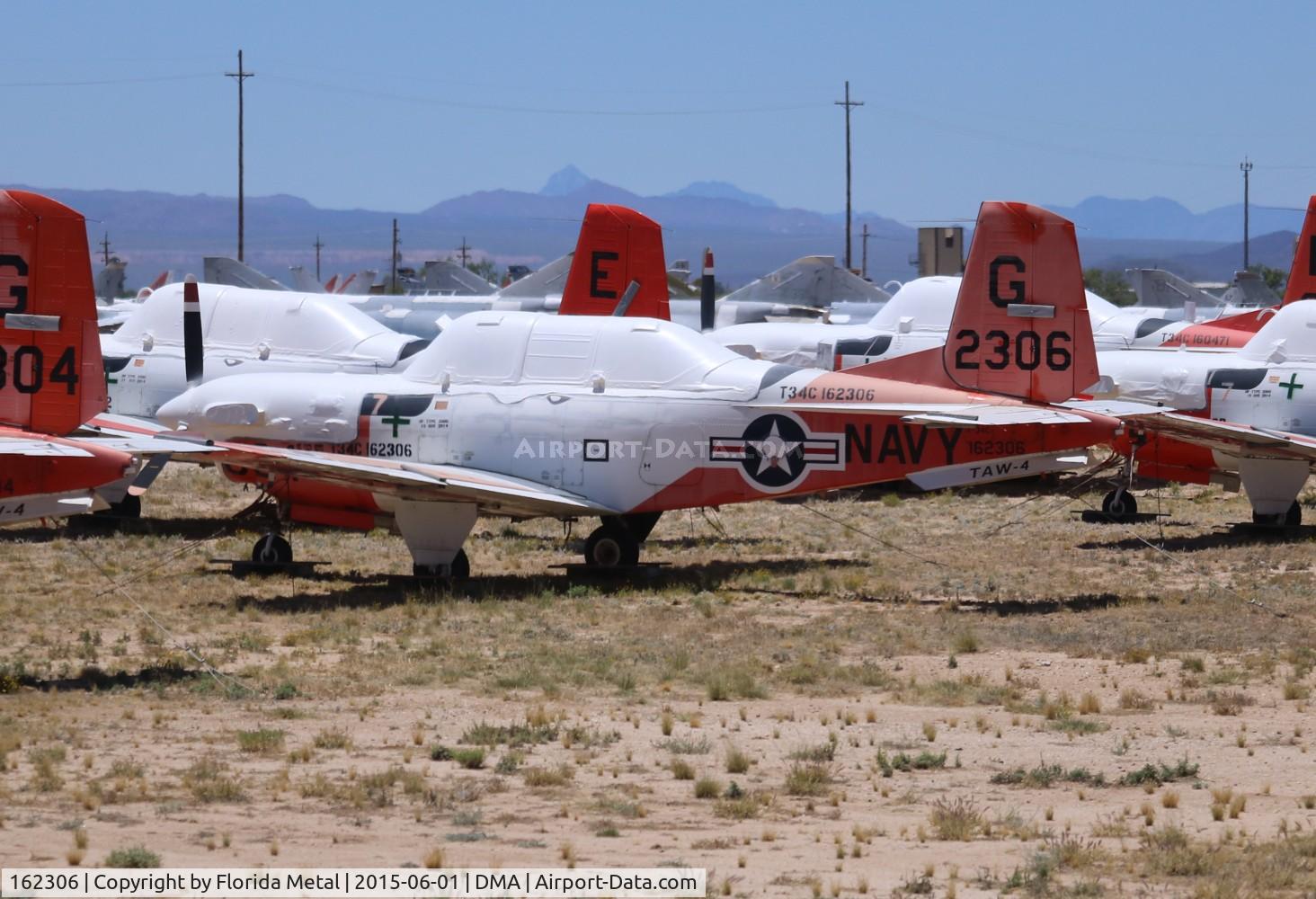 162306, Beech T-34C Turbo Mentor C/N GL-304, T-34C