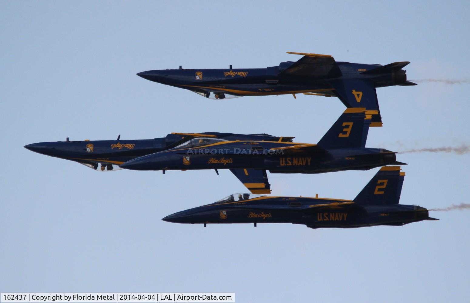 162437, McDonnell Douglas F/A-18A Hornet C/N 0281, Blue Angels