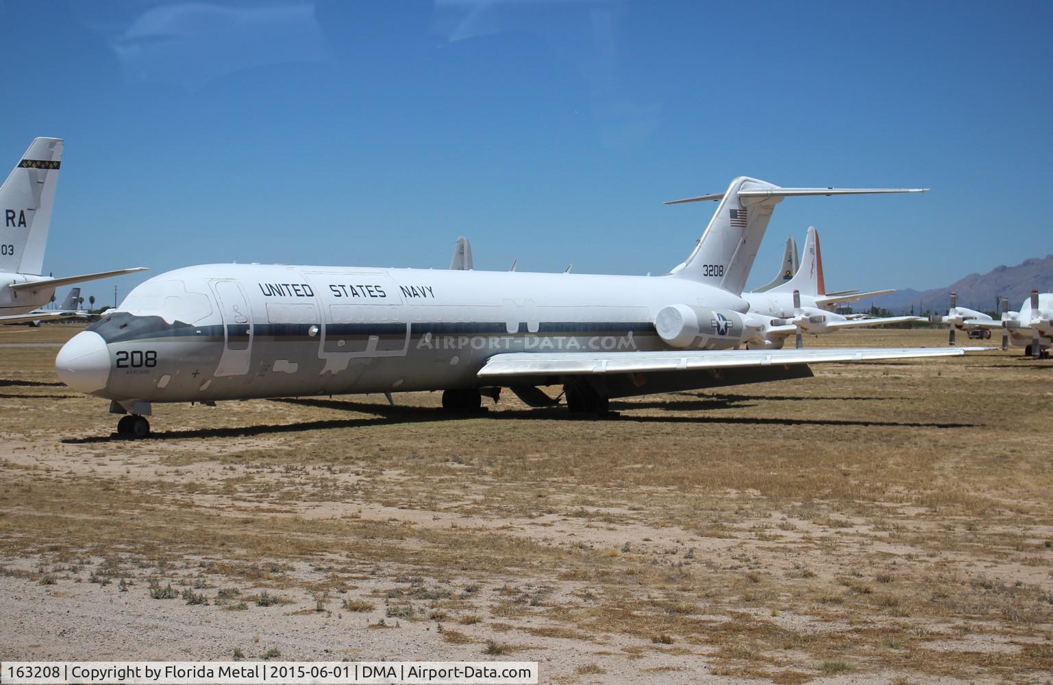 163208, 1974 McDonnell Douglas C-9B Skytrain II C/N 47639, C-9B Skytrain