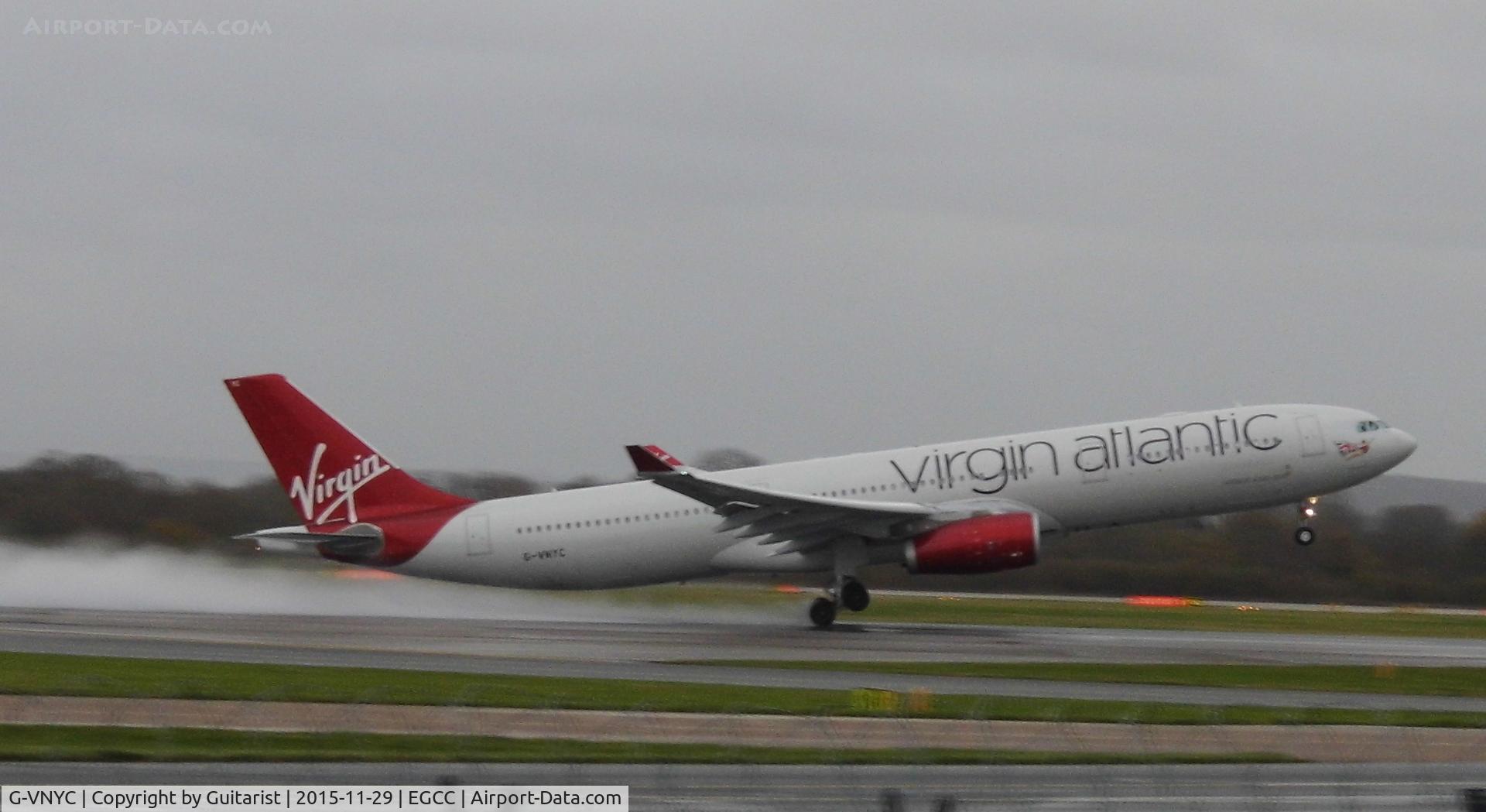 G-VNYC, 2012 Airbus A330-343X C/N 1315, At Manchester