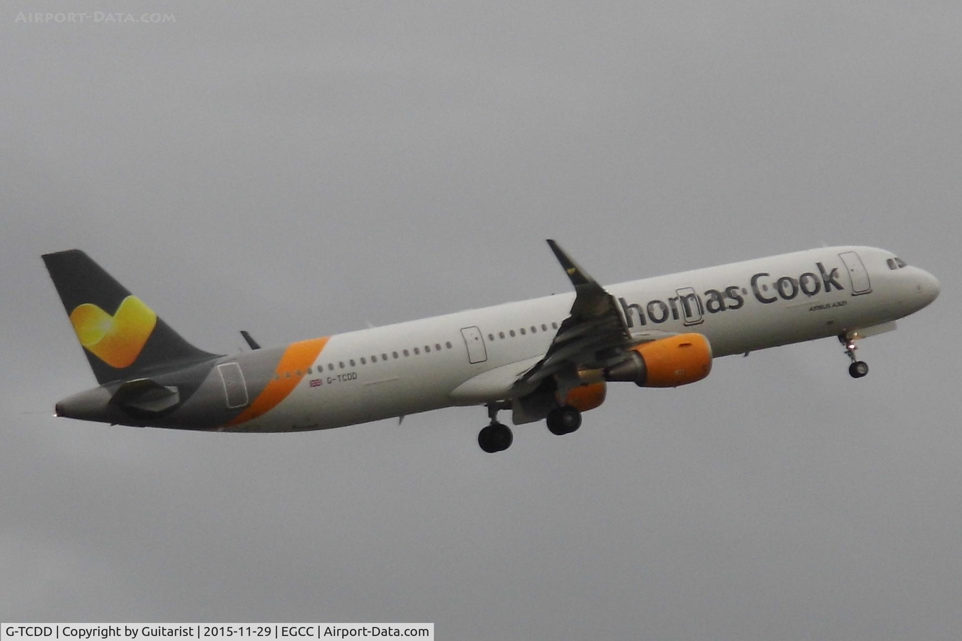 G-TCDD, 2014 Airbus A321-211 C/N 6038, At Manchester