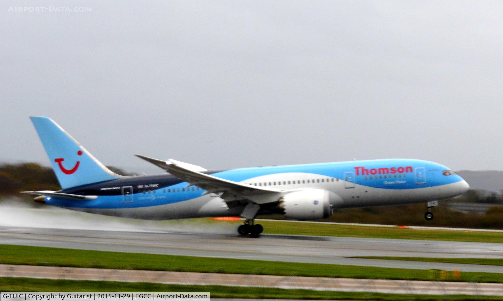 G-TUIC, 2013 Boeing 787-8 Dreamliner C/N 34424, At Manchester