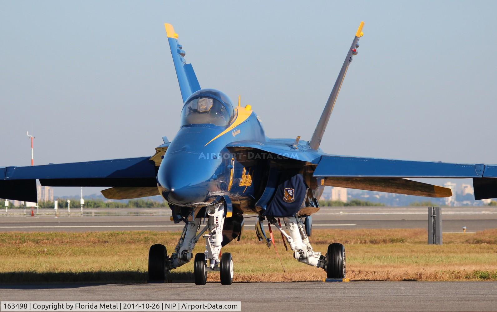 163498, 1988 McDonnell Douglas F/A-18C Hornet C/N 0737/C053, Blue Angels