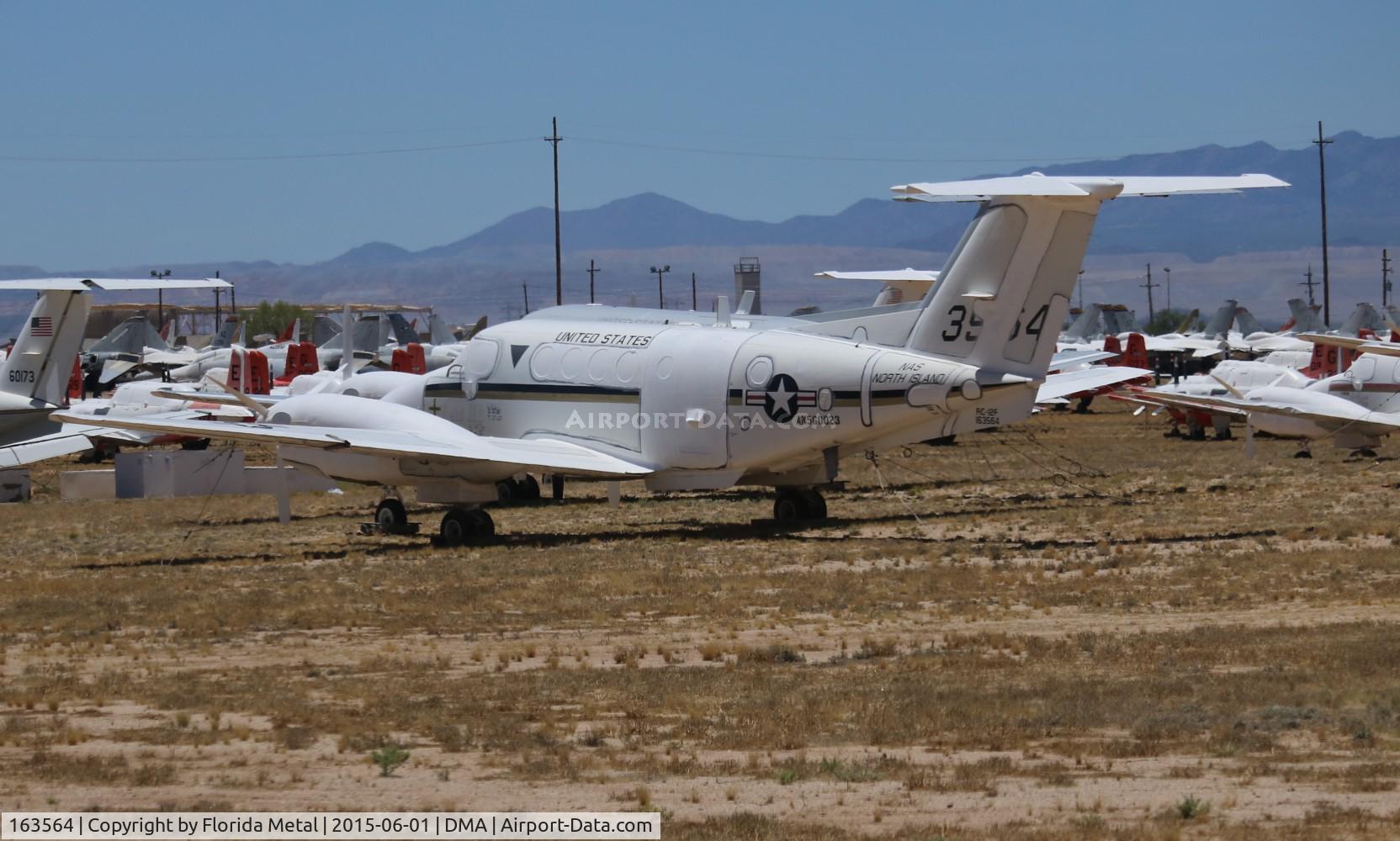 163564, Beech UC-12F Huron C/N BU-12, UC-12F