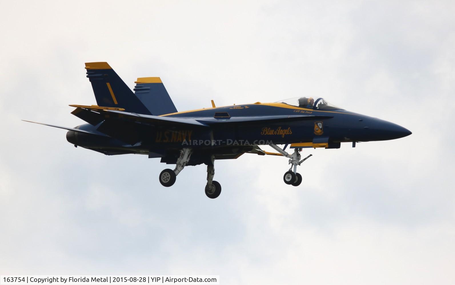 163754, 1989 McDonnell Douglas F/A-18C Hornet C/N 0829/C112, Blue Angels