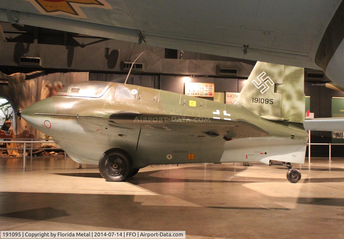 191095, Messerschmitt Me-163B Komet C/N Not found 191095, ME-163B