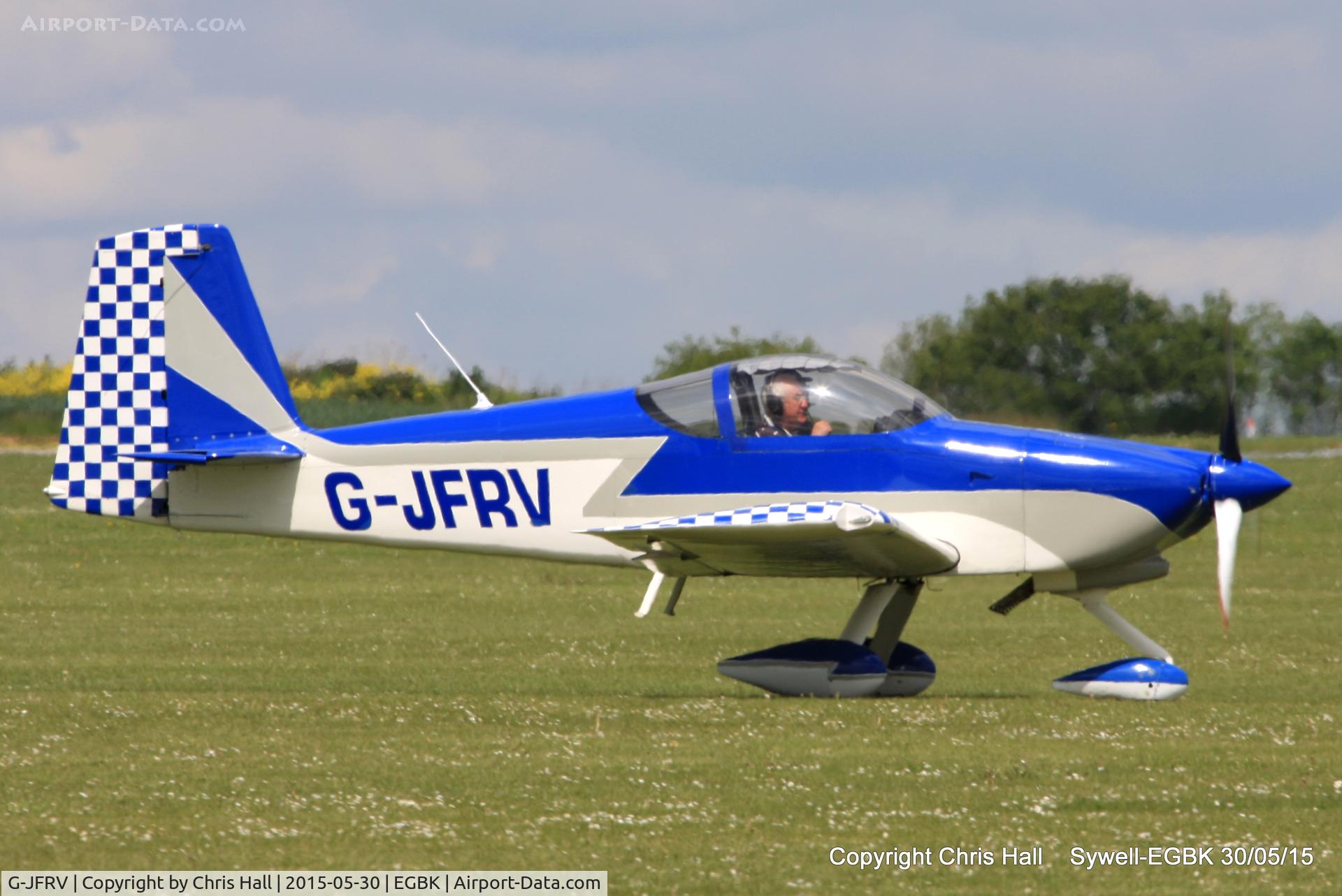 G-JFRV, 2004 Vans RV-7A C/N PFA 323-13851, at Aeroexpo 2015