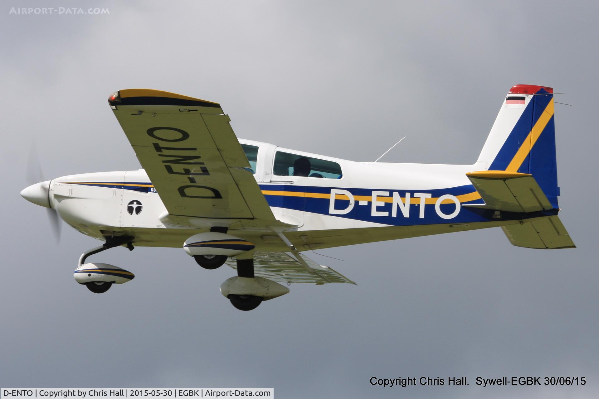 D-ENTO, 1993 American General AG-5B Tiger C/N 10166, at Aeroexpo 2015