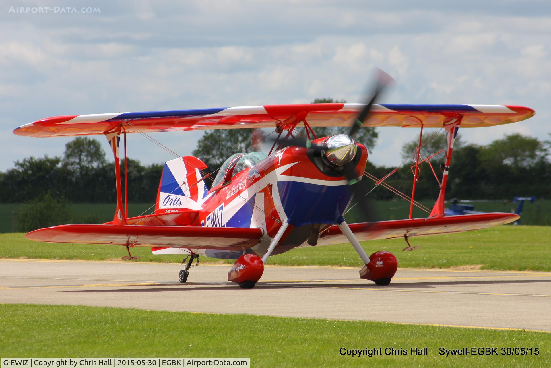G-EWIZ, 1981 Pitts S-2S Special C/N S18, at Aeroexpo 2015