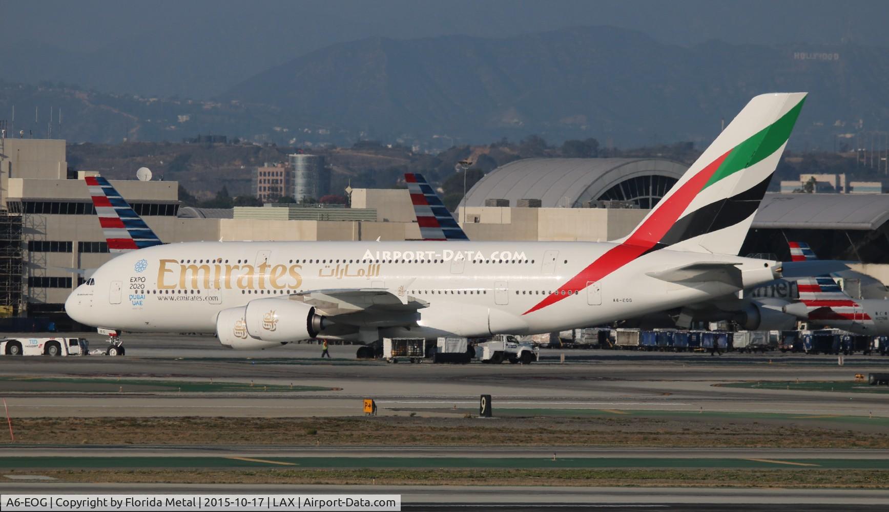 A6-EOG, 2014 Airbus A380-861 C/N 172, Emirates