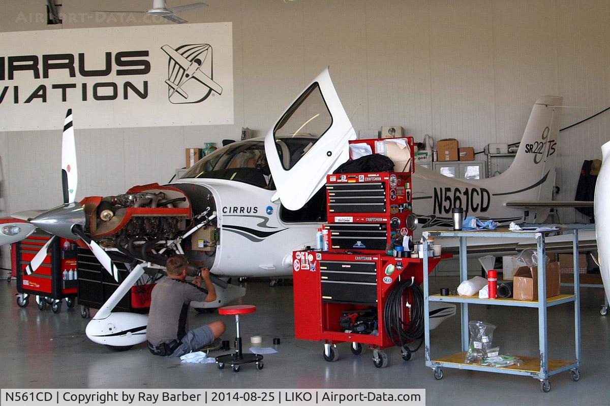N561CD, 2005 Cirrus SR22 C/N 1640, Cirrus Design SR-22GTS [1640] Bologna-Ozzano Del'Emilia~I 25/08/2014