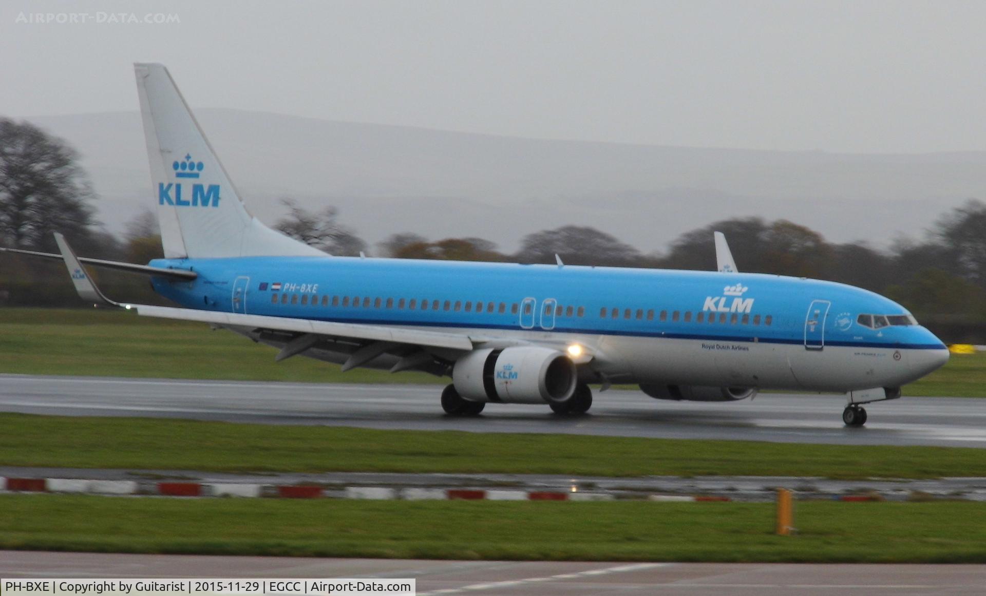 PH-BXE, 2000 Boeing 737-8K2 C/N 29595, At Manchester