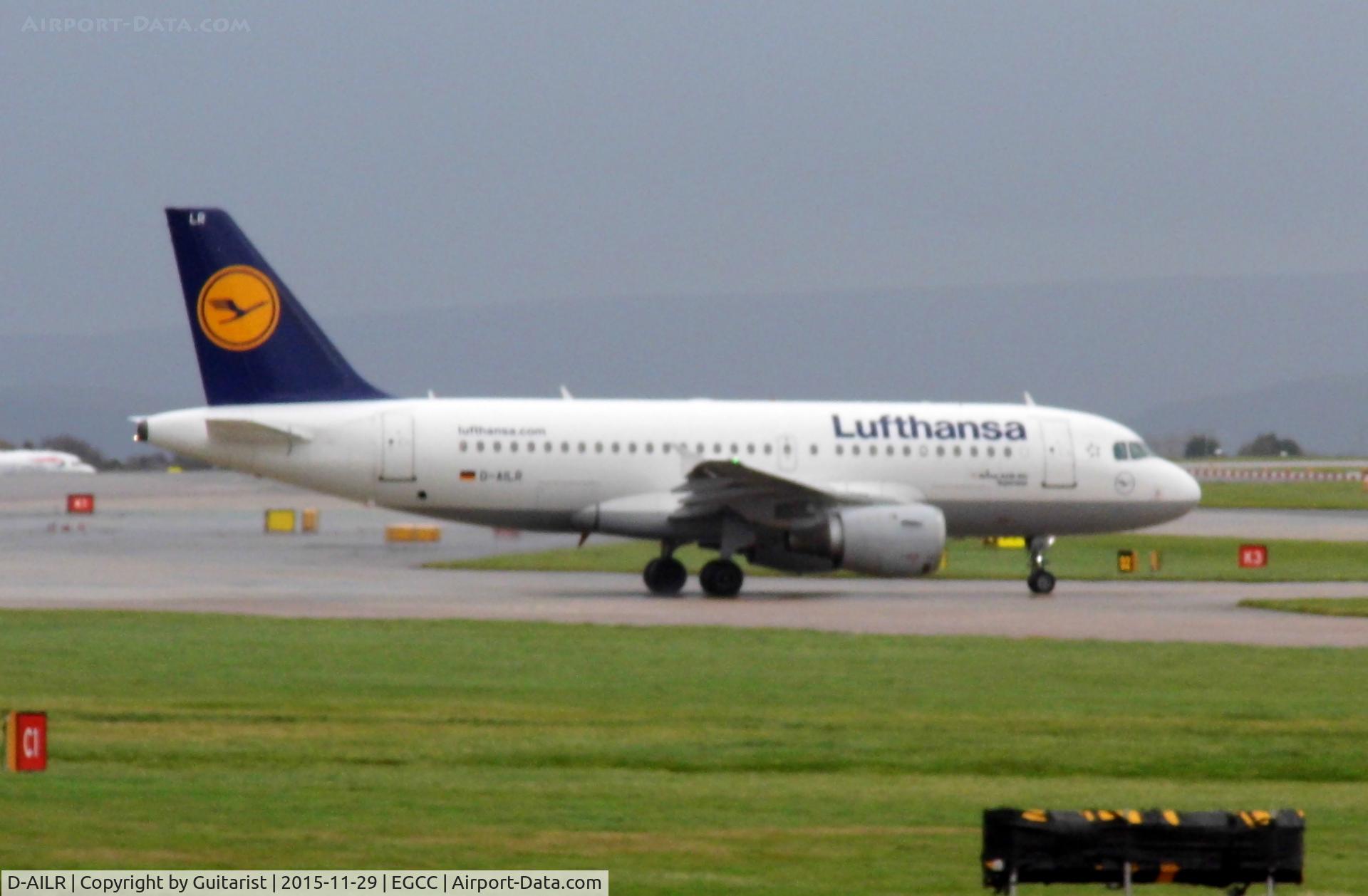 D-AILR, 1997 Airbus A319-114 C/N 723, At Manchester
