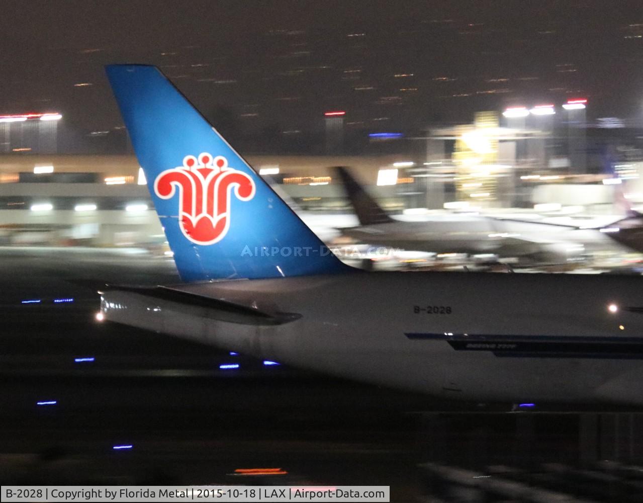 B-2028, 2015 Boeing 777-F1B C/N 41637, China Southern Cargo