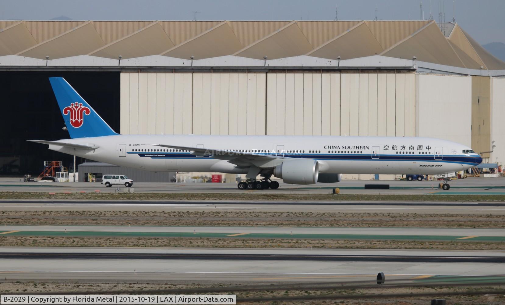 B-2029, 2015 Boeing 777-31B/ER C/N 43224, China Southern