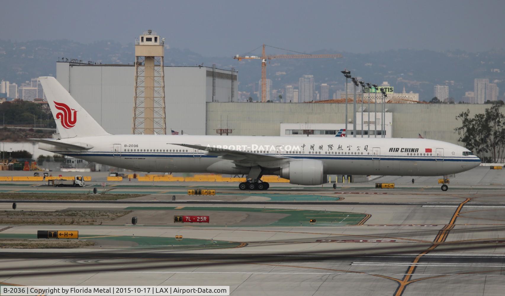 B-2036, 2012 Boeing 777-39L/ER C/N 38676, Air China 777-300