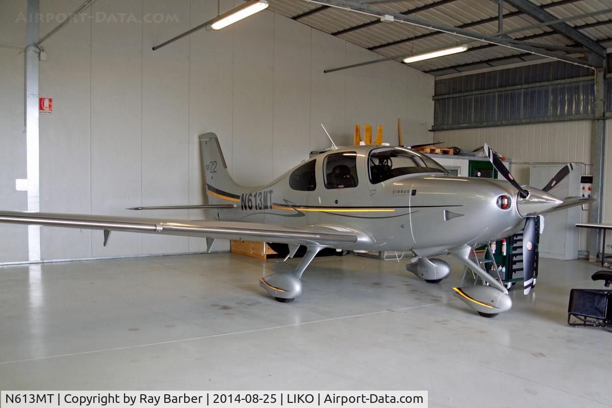N613MT, 2012 Cirrus SR22 C/N 3883, Cirrus Design SR-22 [3883] Bologna-Ozzano Del'Emilia~I 25/08/2014