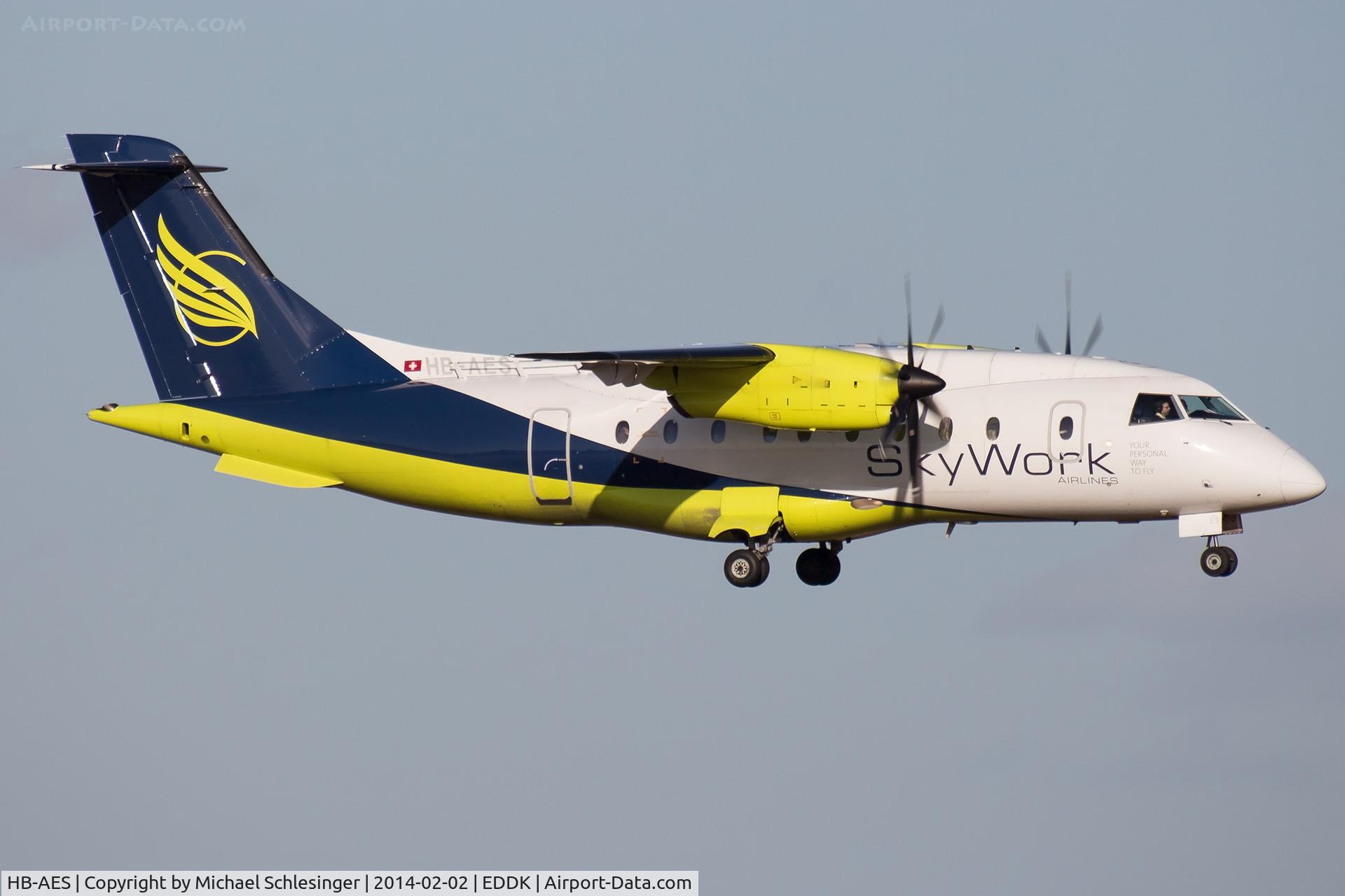 HB-AES, 1995 Dornier 328-110 C/N 3021, HB-AES - Dornier 328-110 - SkyWork Airlines