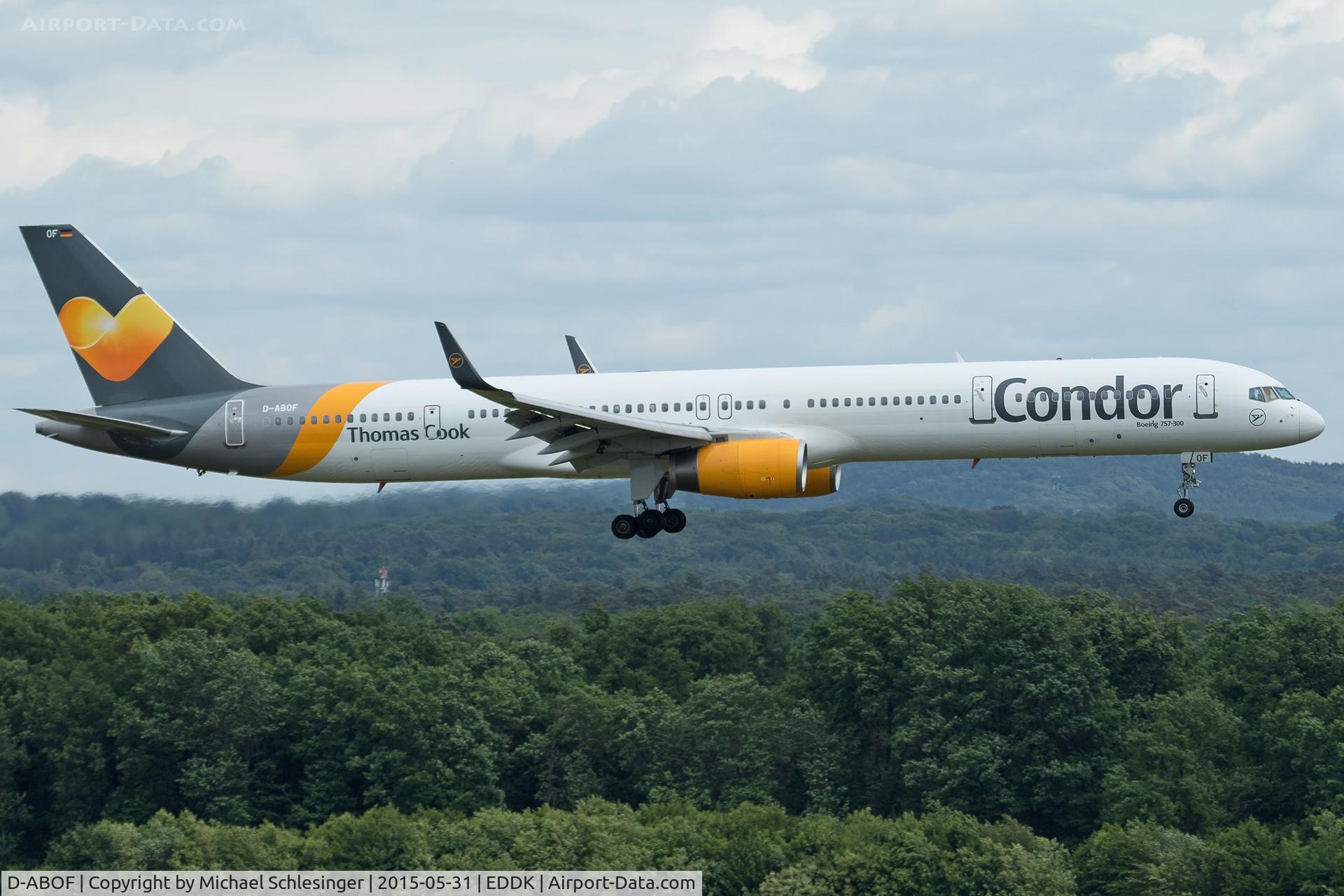 D-ABOF, 1999 Boeing 757-330 C/N 29013, D-ABOF - Boeing 757-330(WL) - Condor