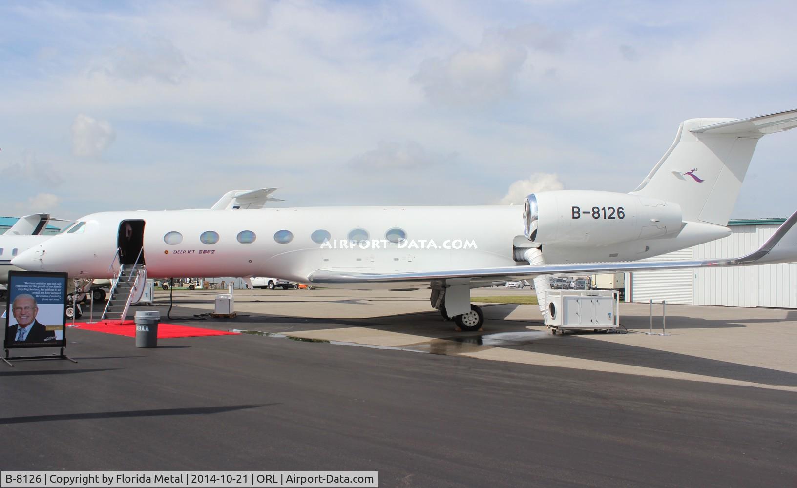 B-8126, Gulfstream Aerospace GV-SP (G550) C/N 5349, Deer Jet China G550