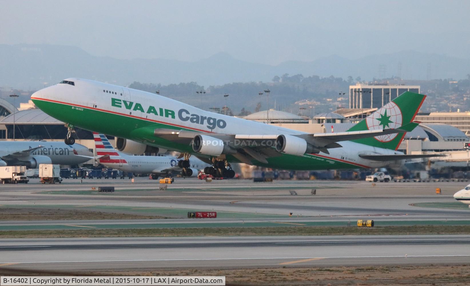 B-16402, 1992 Boeing 747-45E C/N 27063, Eva Air Cargo