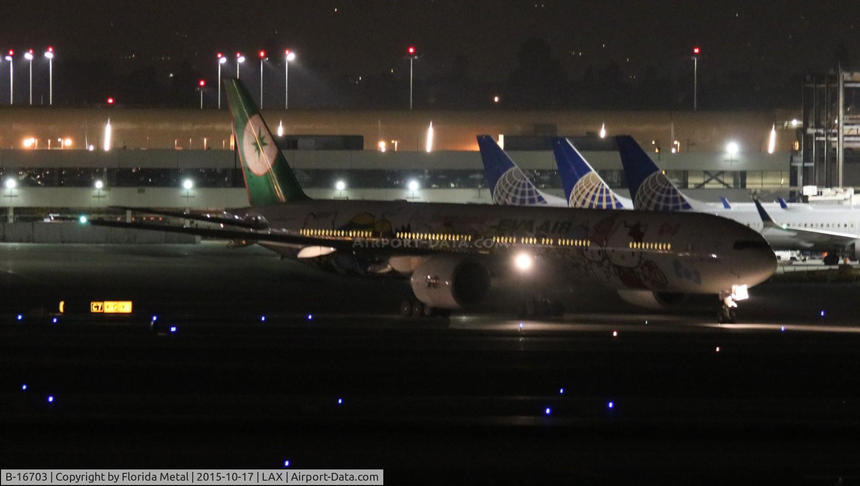 B-16703, 2006 Boeing 777-35E/ER C/N 32643, Hello Kitty Eva Airways