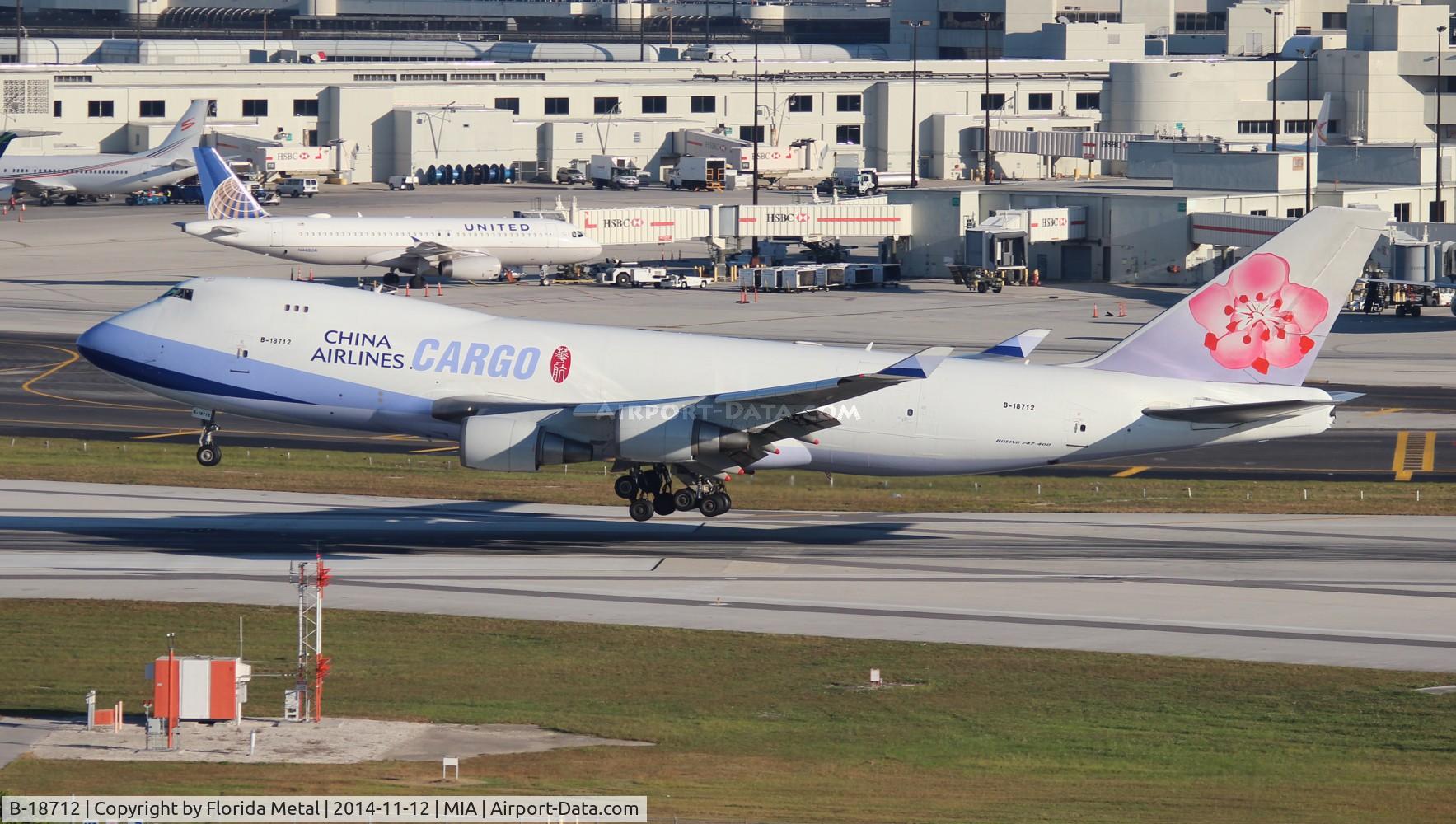 B-18712, 2003 Boeing 747-409F/SCD C/N 33729, China Airlines Cargo