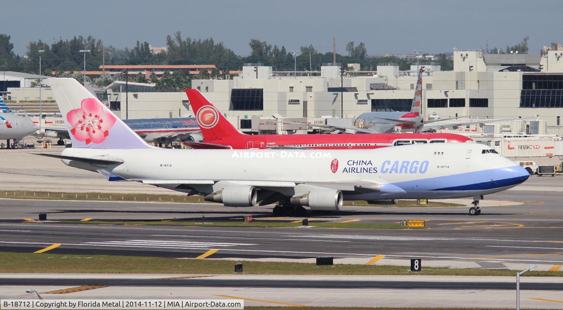 B-18712, 2003 Boeing 747-409F/SCD C/N 33729, China Airlines Cargo