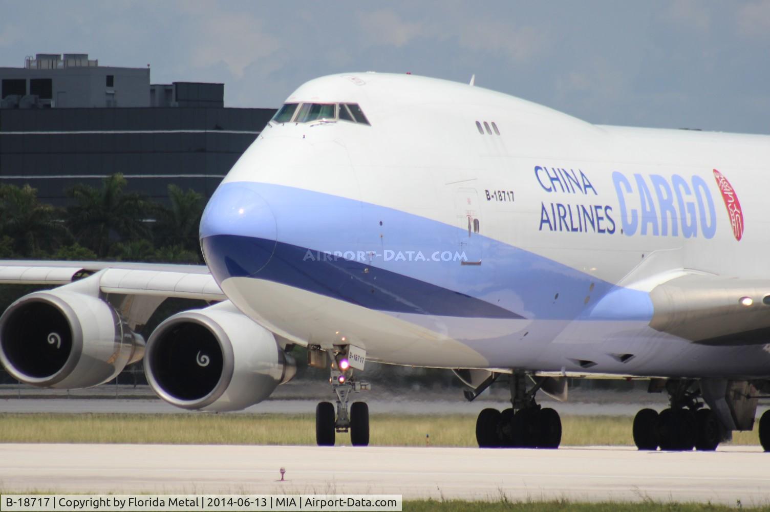 B-18717, 2004 Boeing 747-409F/SCD C/N 30769, China Airlines Cargo