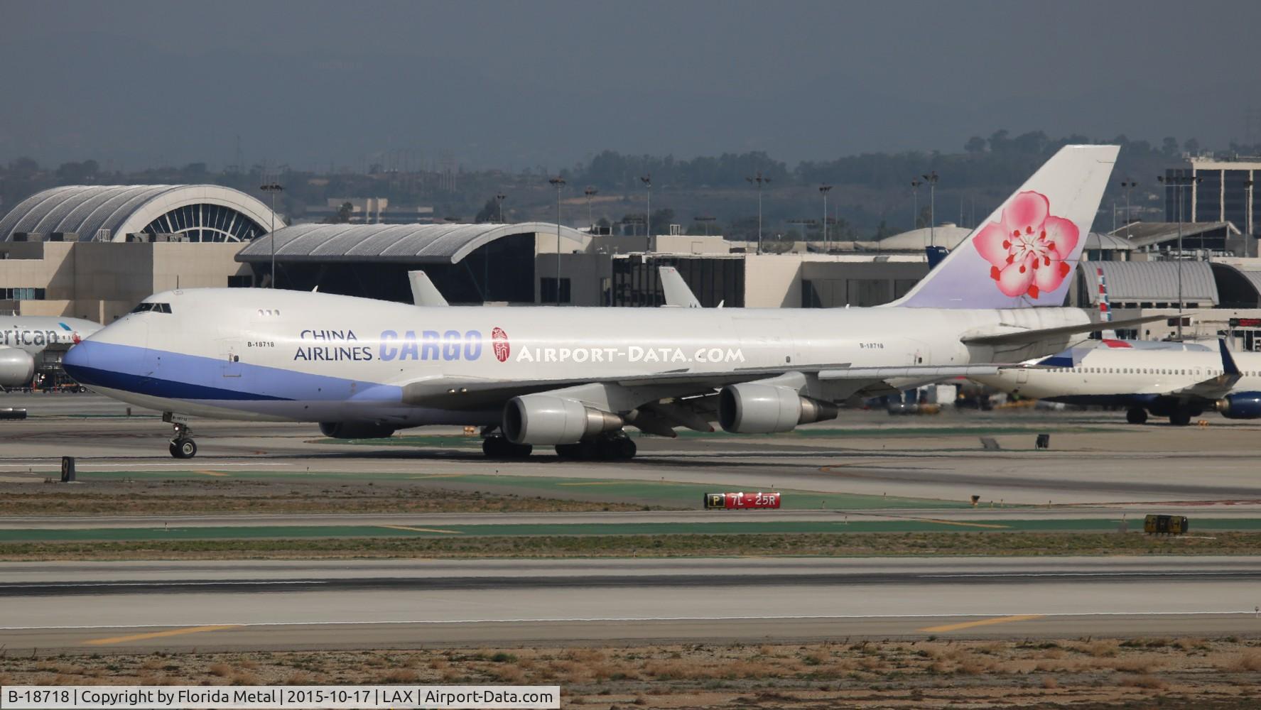 B-18718, Boeing 747-409F/SCD C/N 30770, China Airlines Cargo