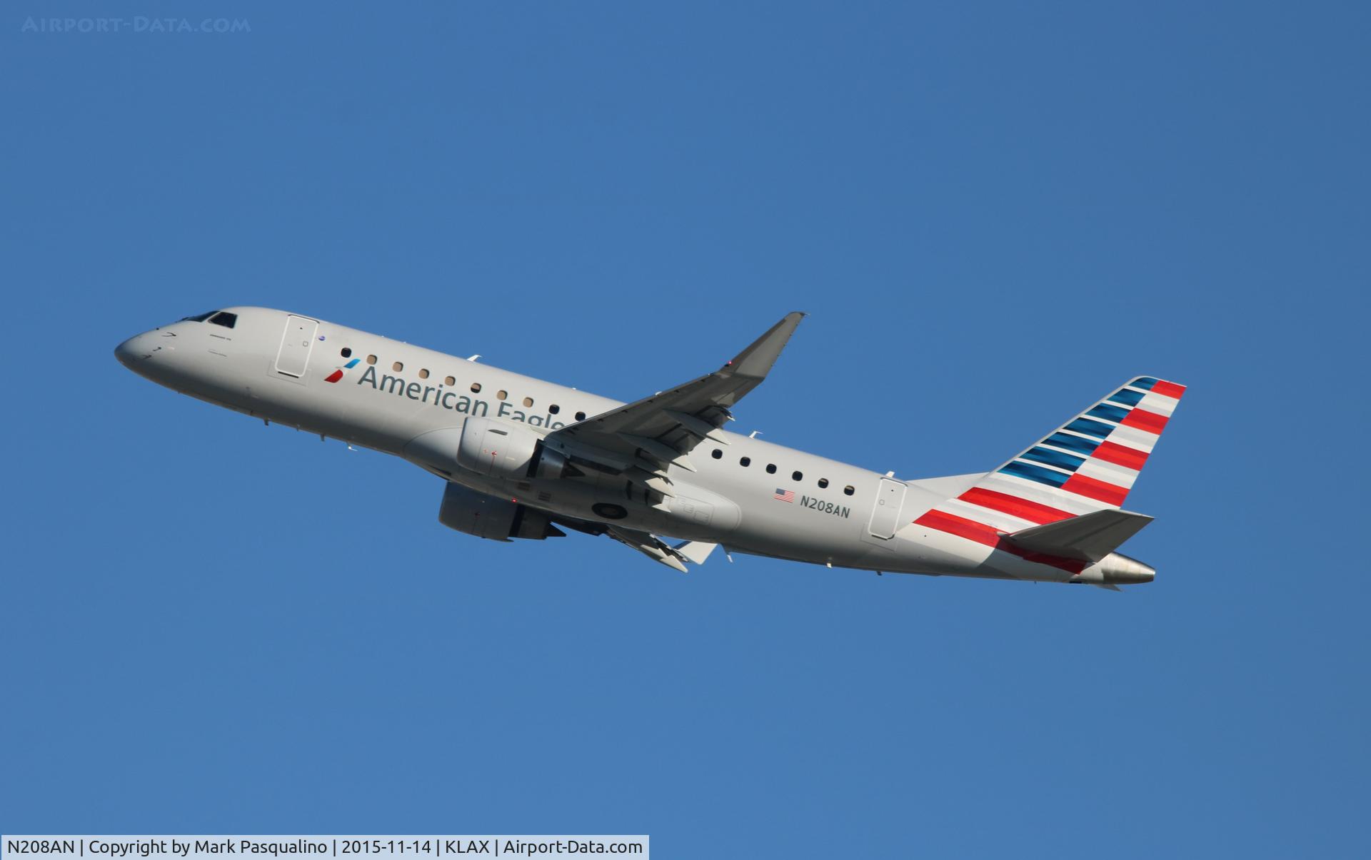 N208AN, 2015 Embraer 175LR (ERJ-170-200LR) C/N 17000494, ERJ 170-200 LR