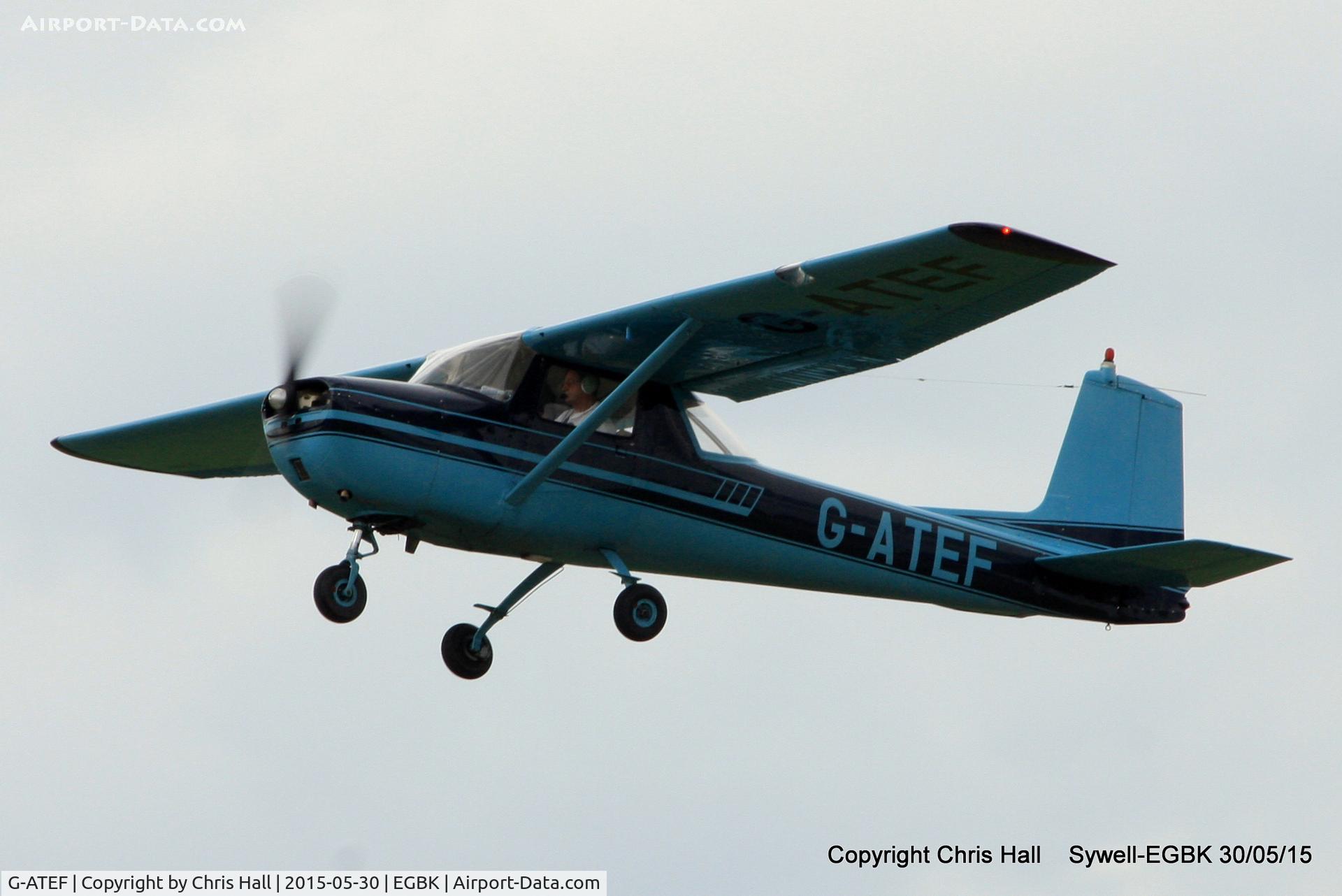 G-ATEF, 1965 Cessna 150E C/N 150-61378, at Aeroexpo 2015