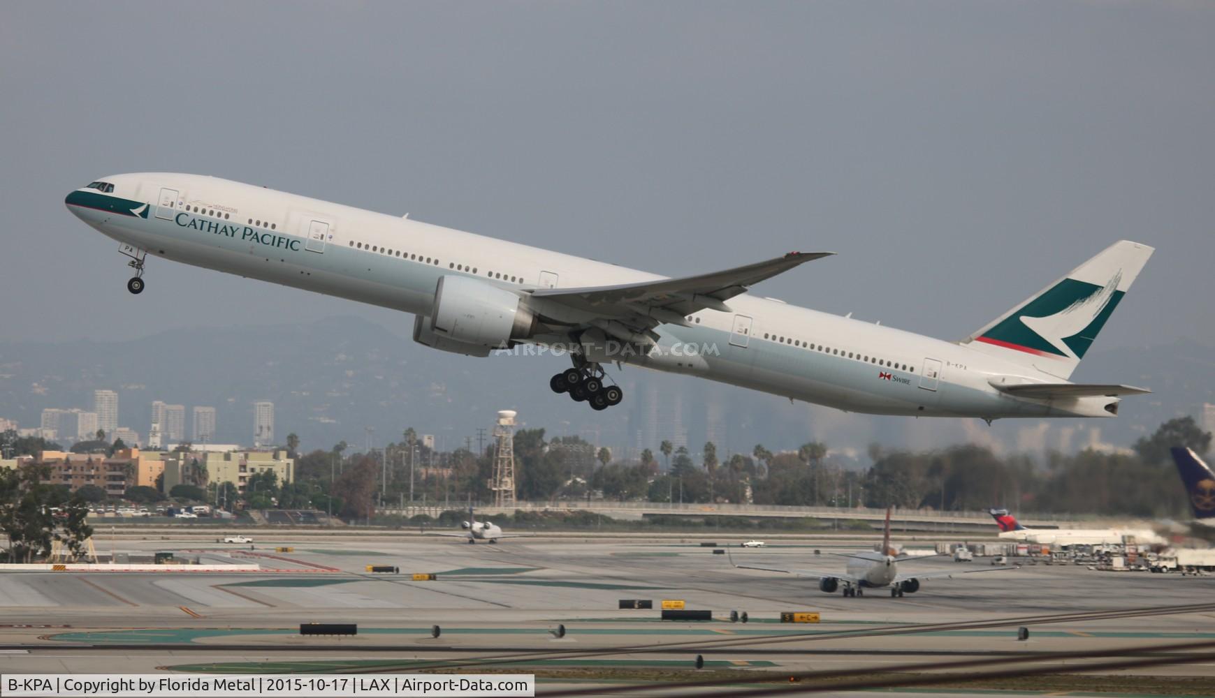 B-KPA, 2007 Boeing 777-367/ER C/N 36154, Cathay Pacific