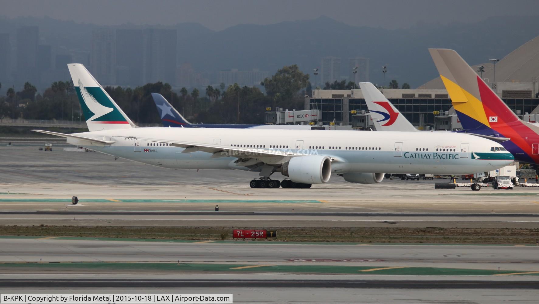 B-KPK, 2009 Boeing 777-367/ER C/N 36158, Cathay Pacific