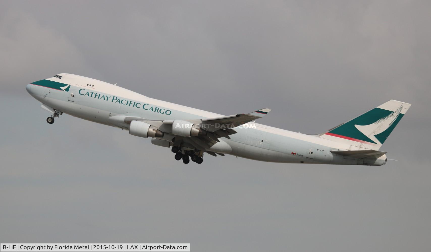 B-LIF, 2009 Boeing 747-467ERF C/N 36871, Cathay Cargo