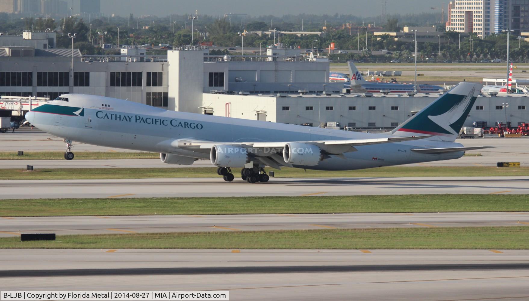 B-LJB, 2011 Boeing 747-867F/SCD C/N 39239, Cathay Cargo