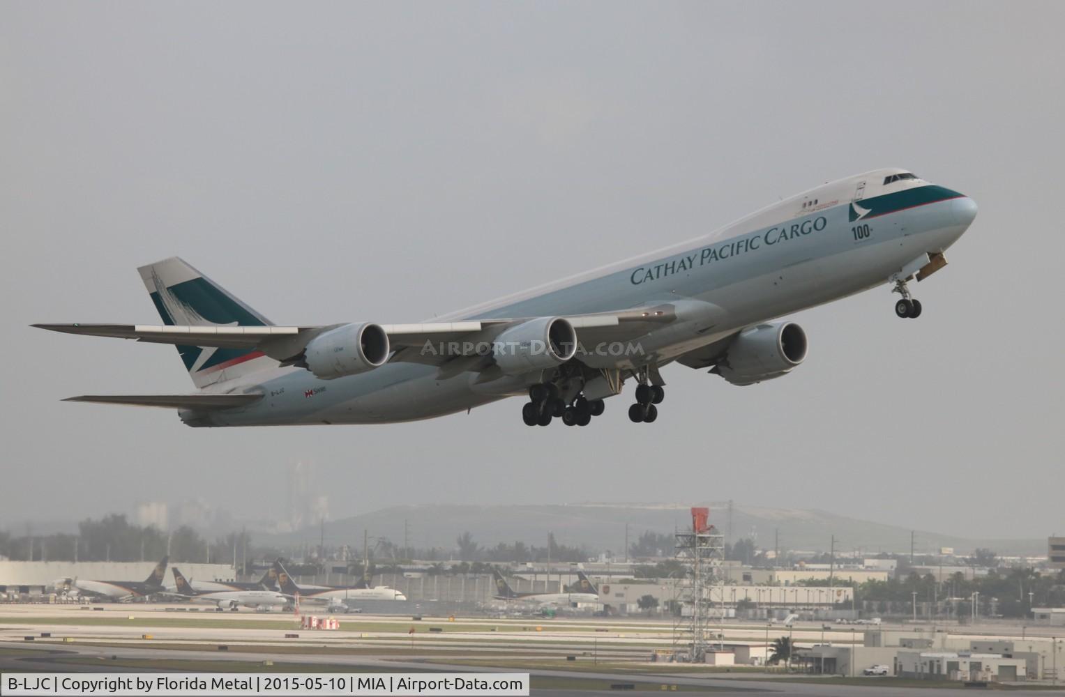 B-LJC, 2011 Boeing 747-867F/SCD C/N 39240, Cathay Cargo