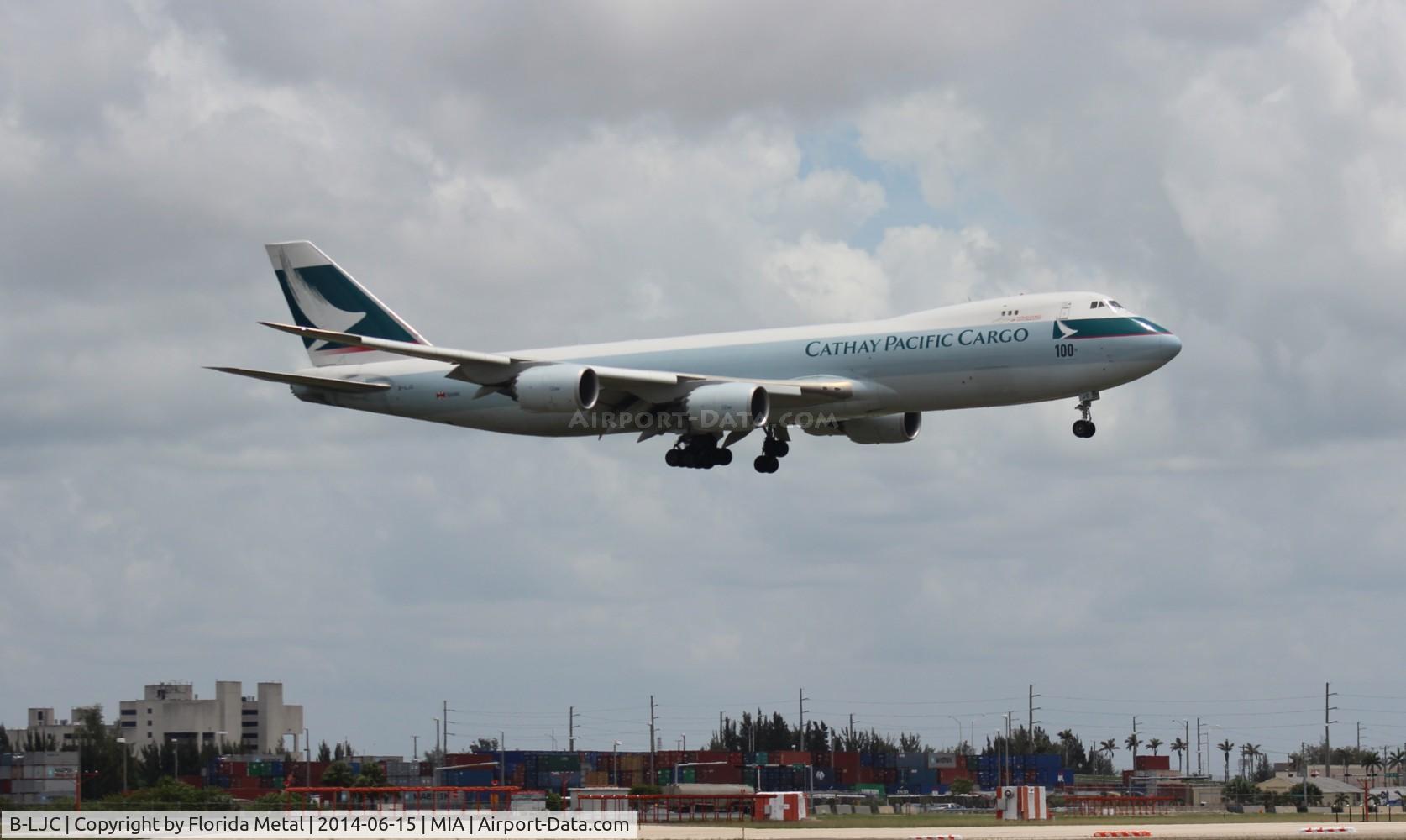 B-LJC, 2011 Boeing 747-867F/SCD C/N 39240, Cathay Cargo