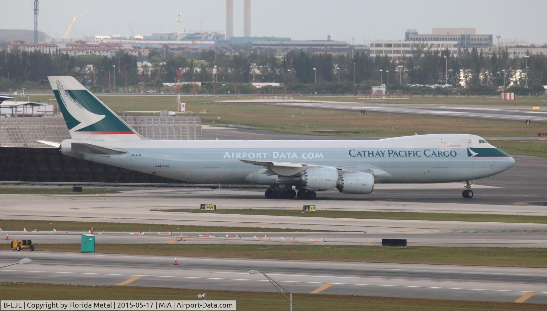 B-LJL, 2013 Boeing 747-867F/SCD C/N 43536, Cathay Cargo