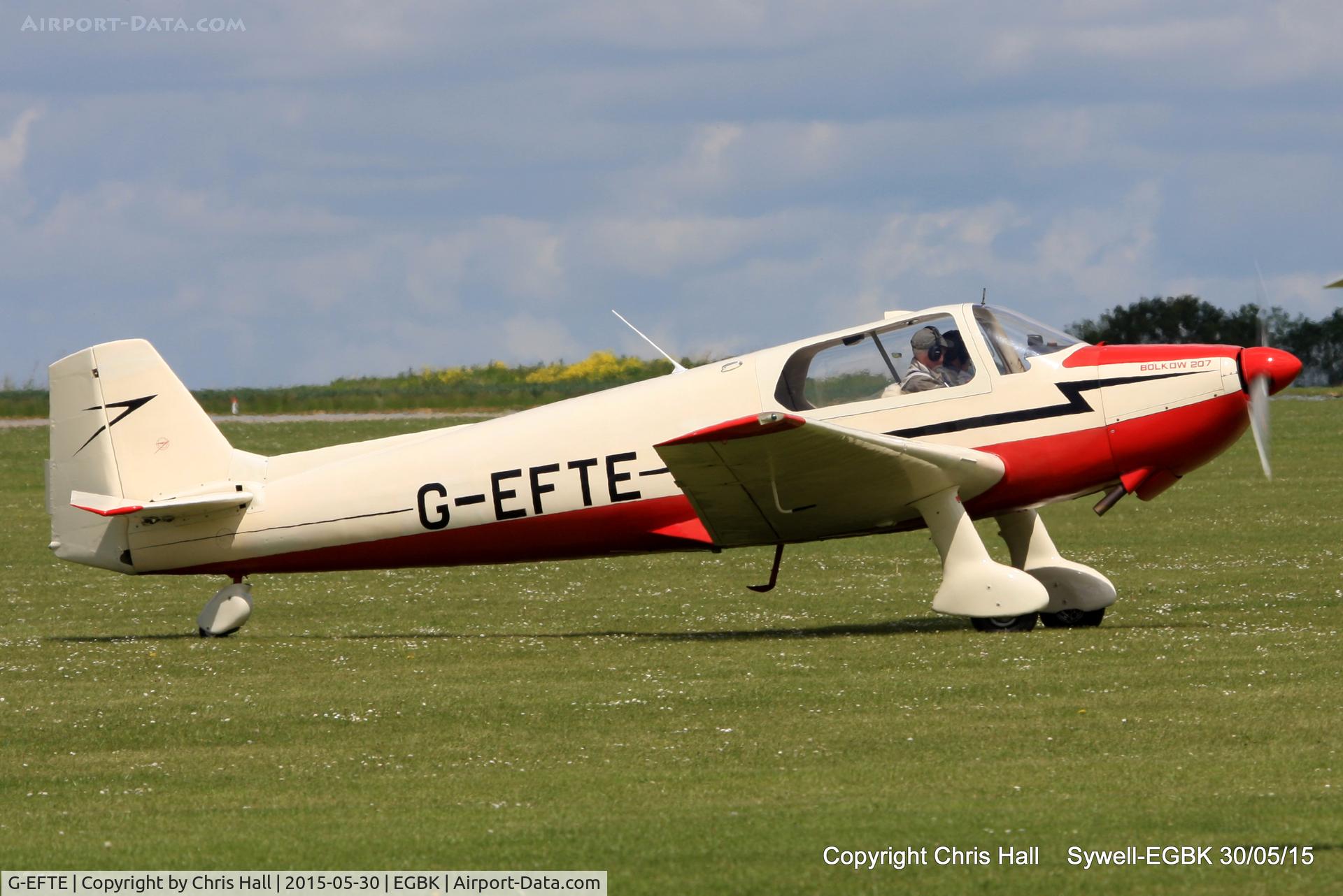G-EFTE, 1961 Bolkow Bo-207 C/N 218, at Aeroexpo 2015