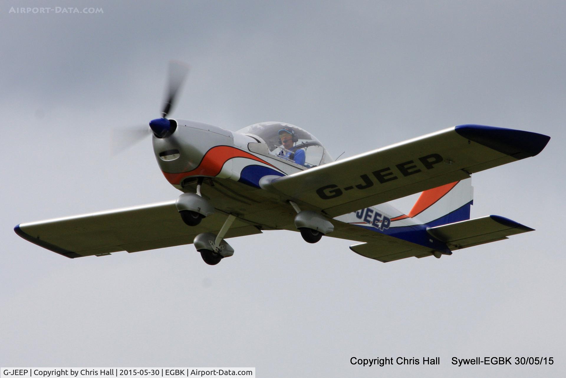 G-JEEP, 2002 Aerotechnik EV-97A Eurostar C/N PFA 315-13888, at Aeroexpo 2015