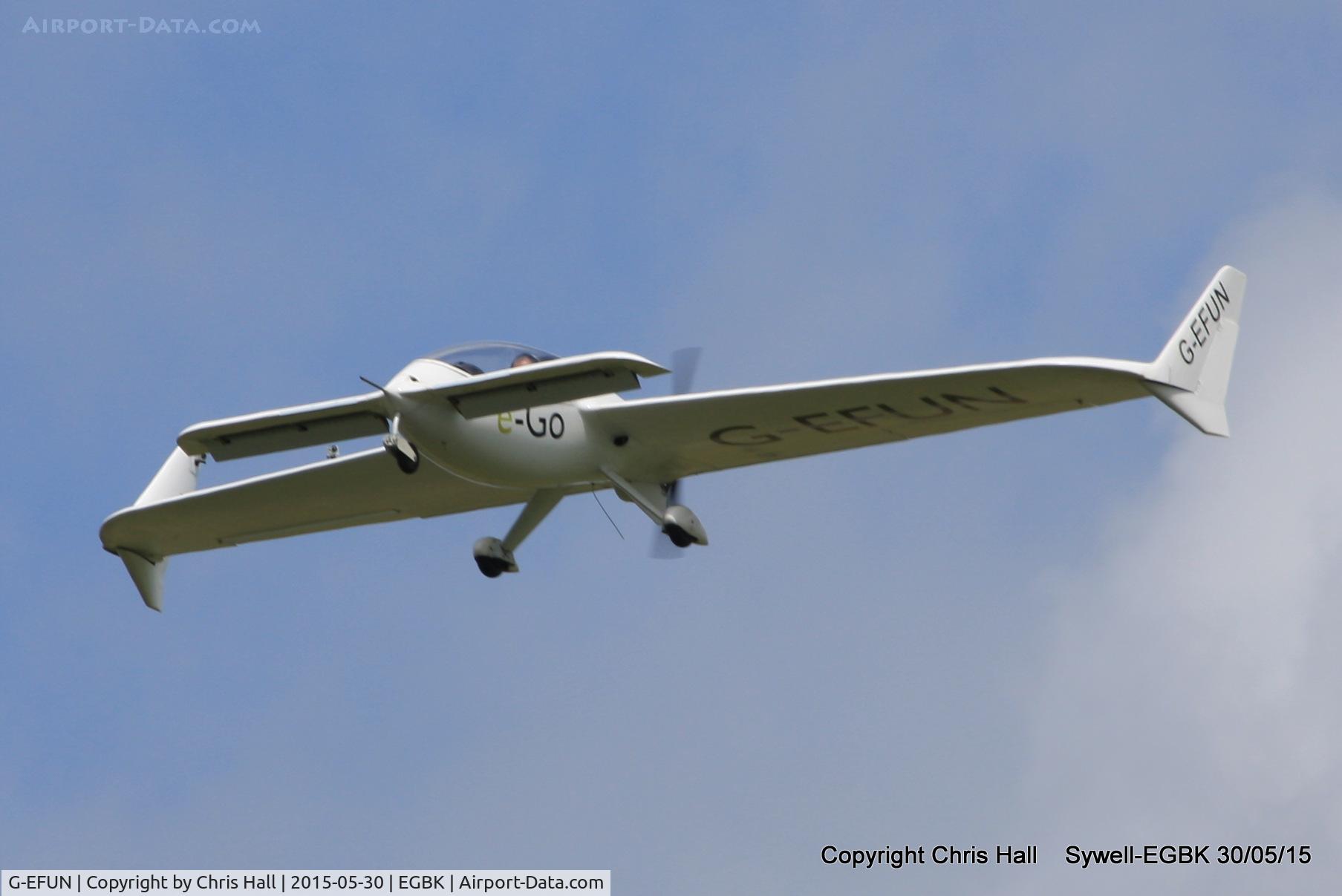 G-EFUN, 2008 e-GO Aeroplanes e-GO C/N SS001, at Aeroexpo 2015