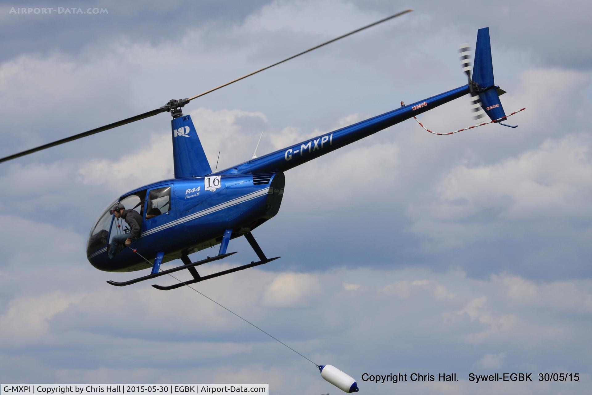 G-MXPI, 2009 Robinson R44 Raven II C/N 12827, at Aeroexpo 2015