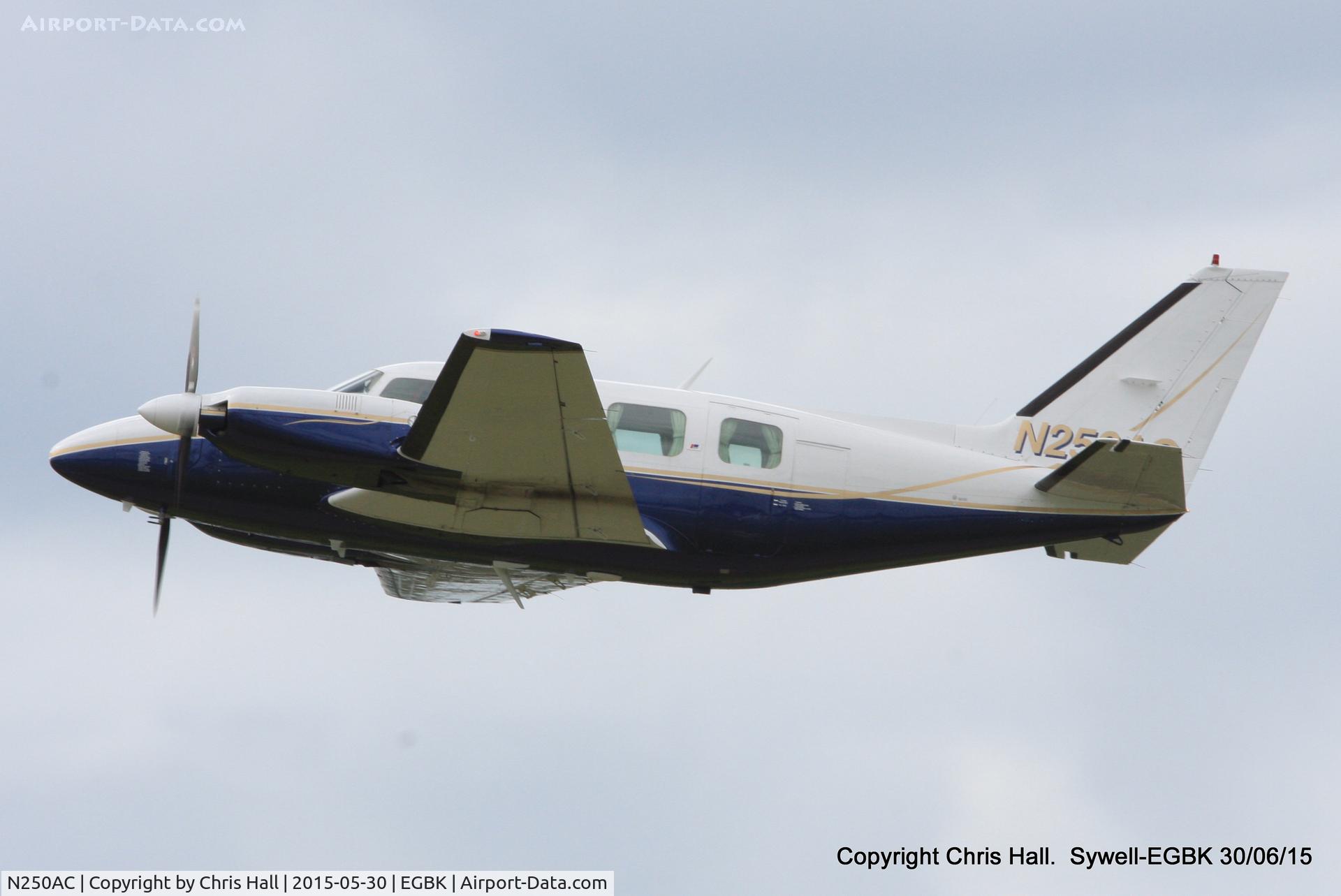 N250AC, Piper PA-31T Cheyenne C/N 31T-7612040, at Aeroexpo 2015