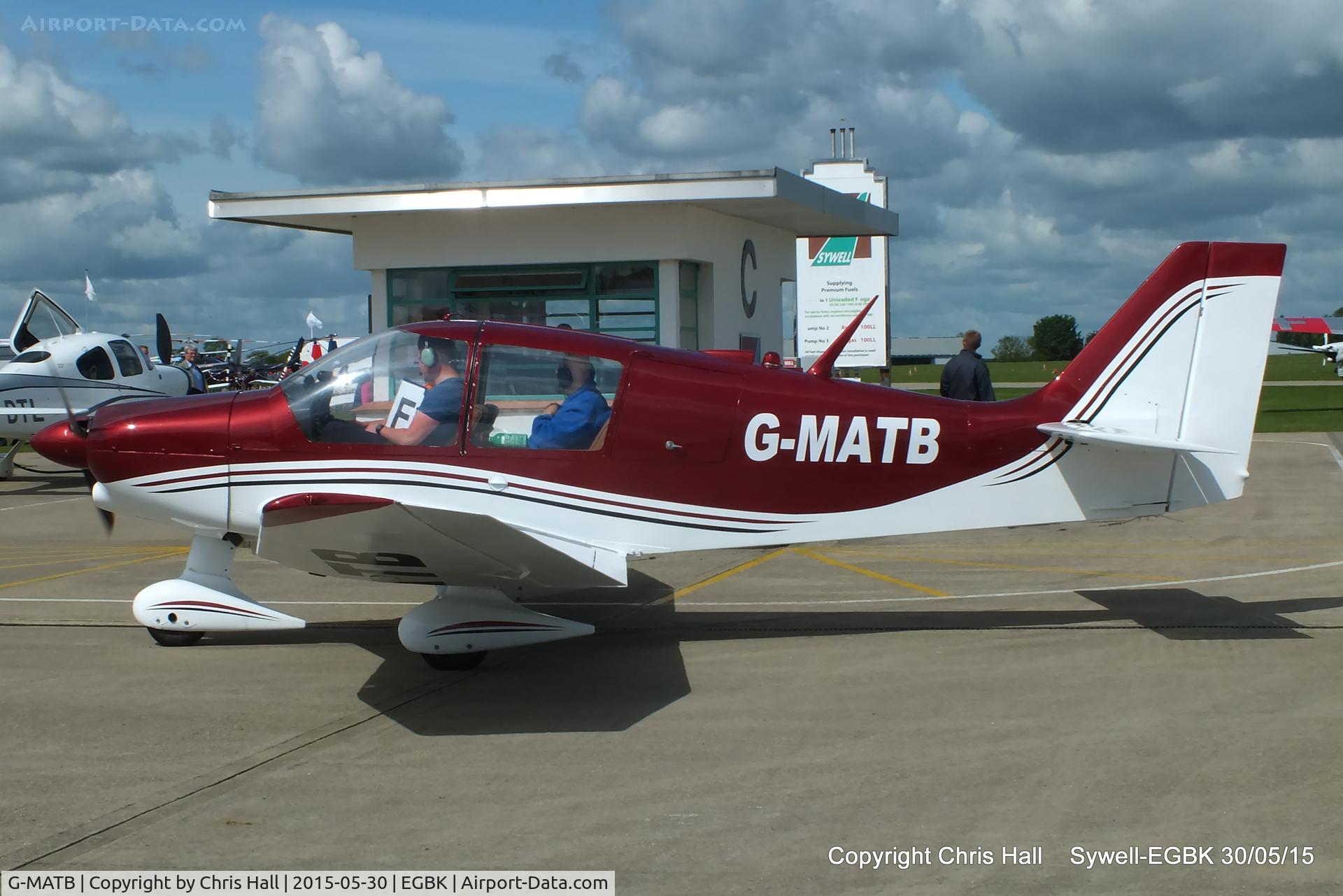 G-MATB, 1972 Robin DR-400-160 Chevalier C/N 735, at Aeroexpo 2015