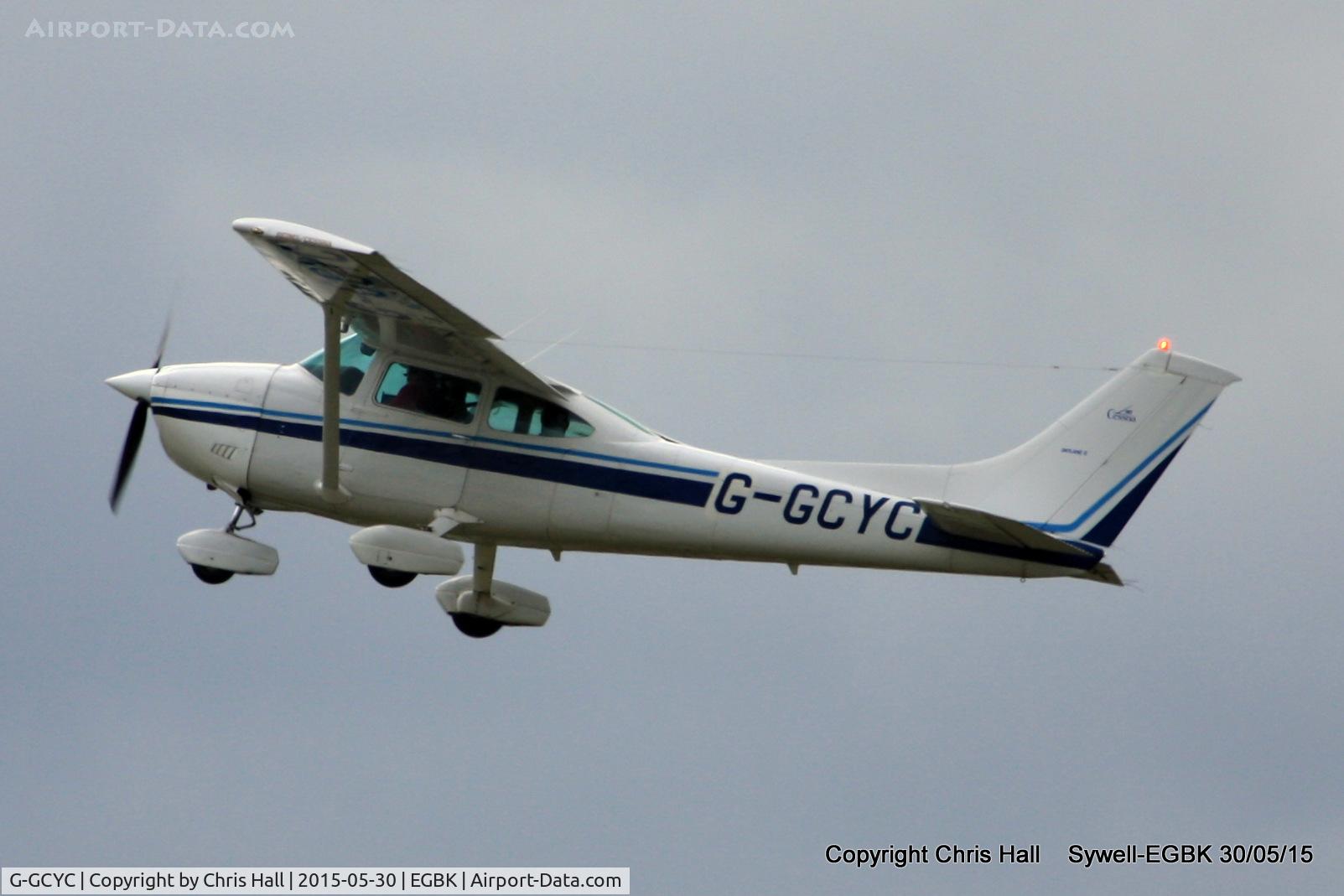 G-GCYC, 1980 Reims F182Q Skylane C/N 0157, at Aeroexpo 2015