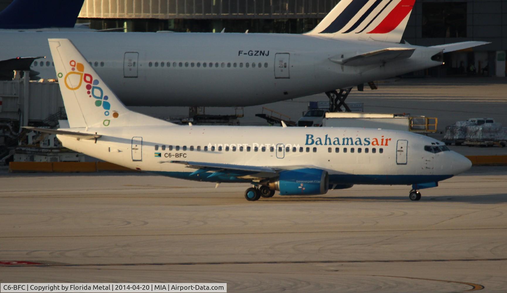 C6-BFC, 1997 Boeing 737-505 C/N 27631, Bahamas Air