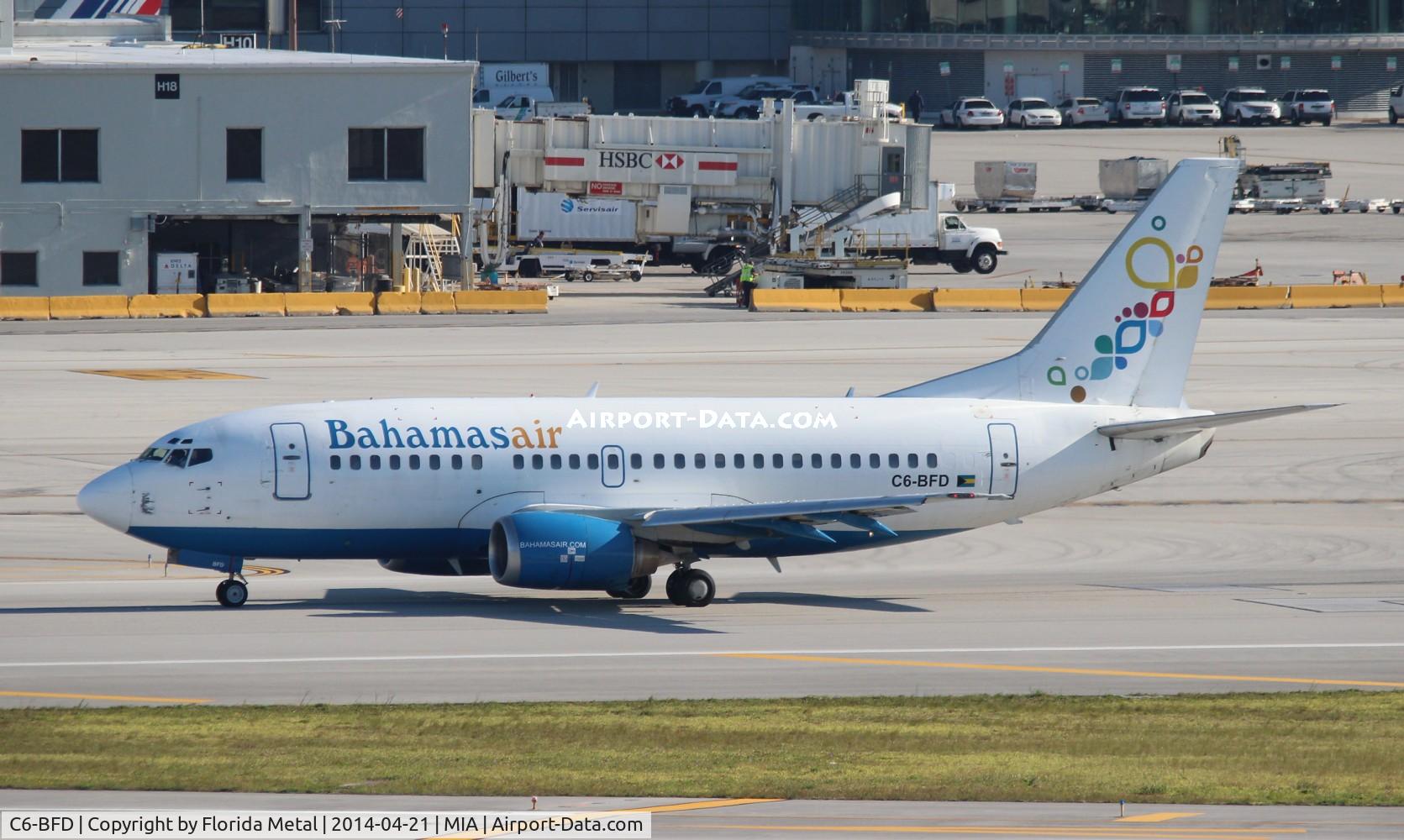 C6-BFD, 1993 Boeing 737-5H6 C/N 26448, Bahamas Air