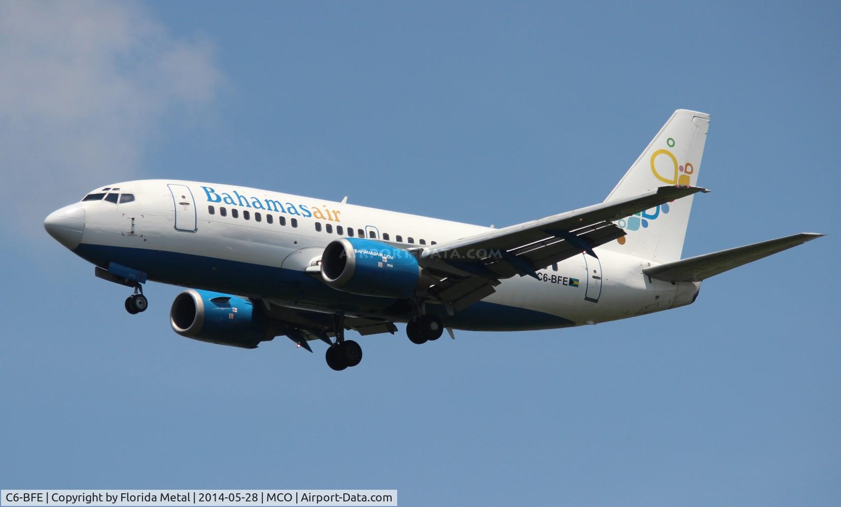 C6-BFE, 1993 Boeing 737-5H6 C/N 26450, Bahamas Air