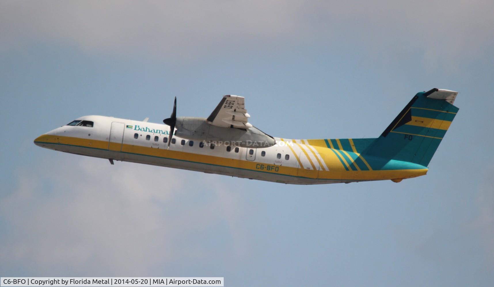 C6-BFO, 1989 De Havilland Canada DHC-8-301 Dash 8 C/N 164, Bahamas Air